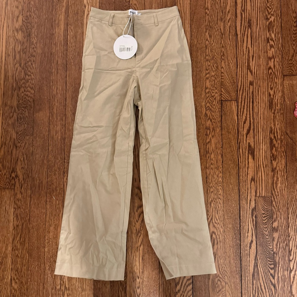 NWT light brown tailored pants - Princess Polly